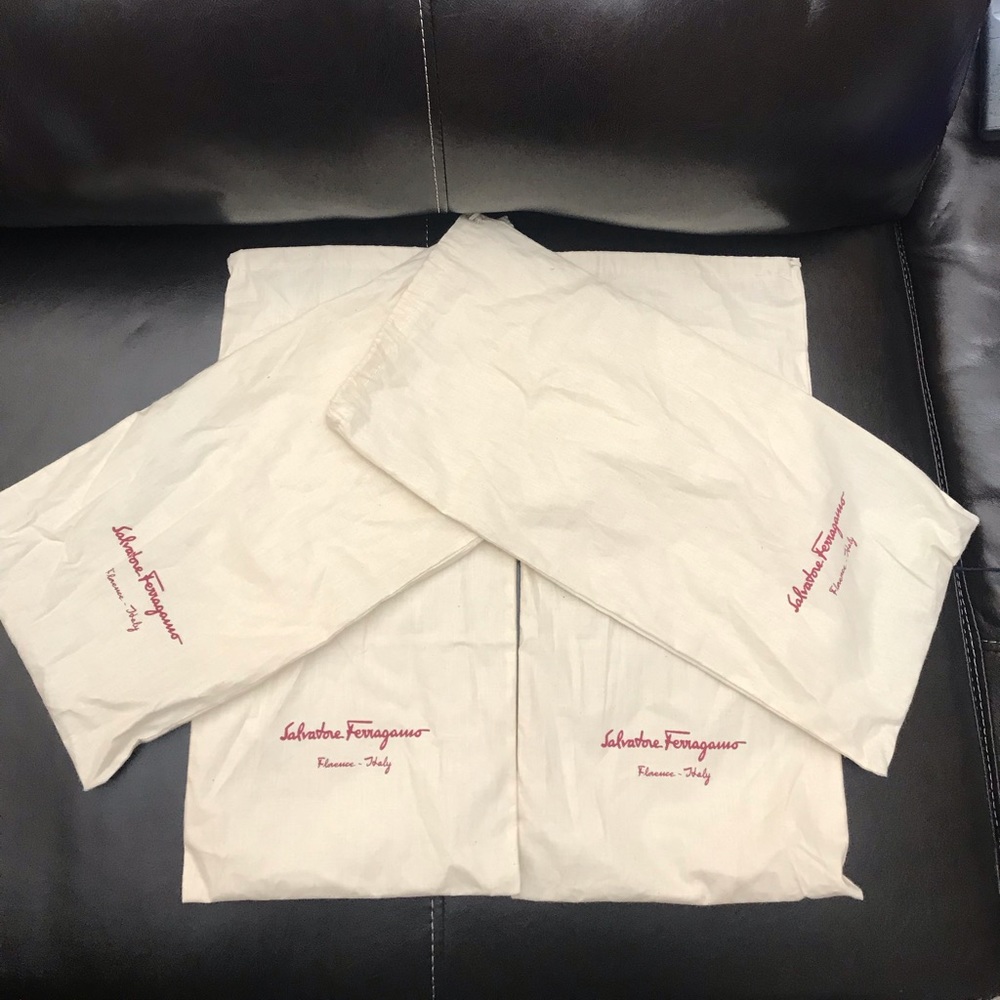Authentic Salvatore Ferragamo Shoes Dust Cover